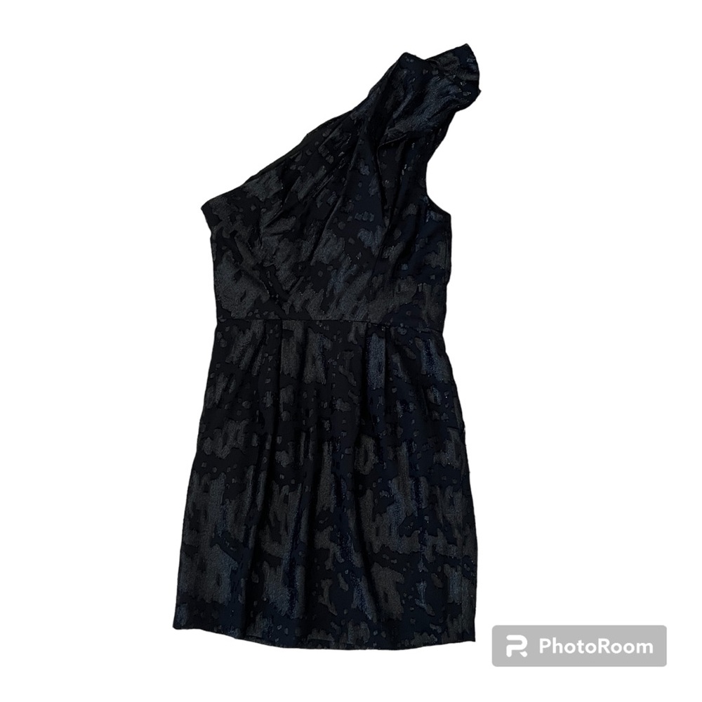 BCBGeneration One Shoulder Black Dress Size 4
